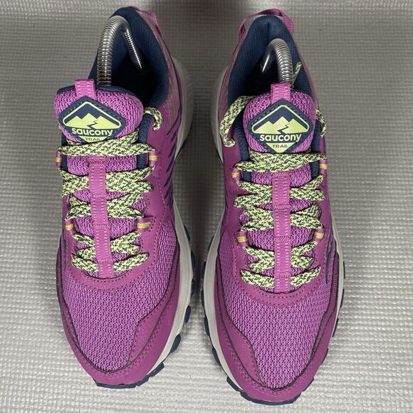 Saucony Excursion TR15 Womens Size 8.5 Purple Running Walking Casual Sneakers - Picture 4 of 11